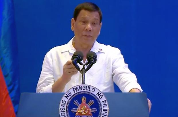 Rodrigo Duterte - Manila Hotel - 19 Feb 2018