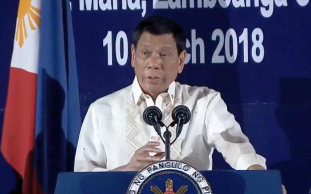 Rodrigo Duterte - 10 March 2018