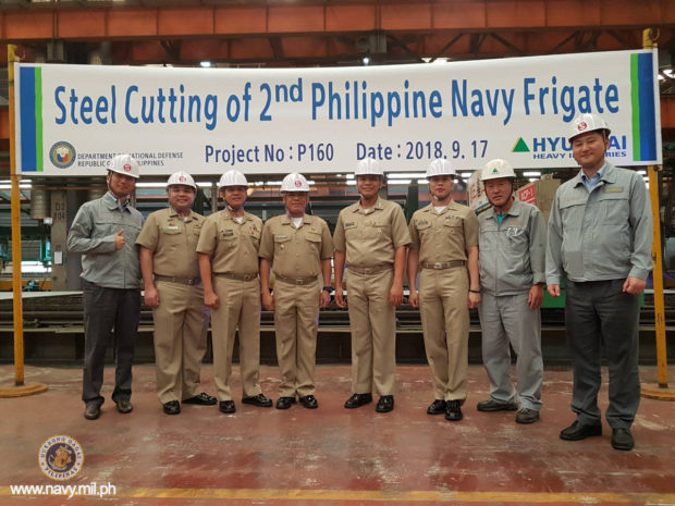 Philippine Navy’s second guided-missile frigate