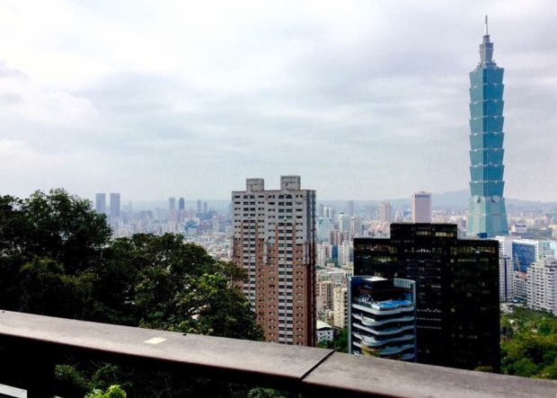 Taipei skyline for story: Taiwan seeks more English language teachers