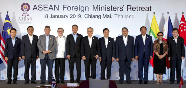  ASEAN ministers rock no boats in Myanmar, South China Sea