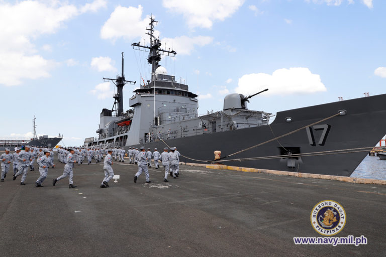 Philippine Navy warship heads to South Korea, Singapore Global News