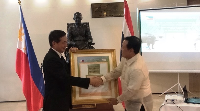 LOOK: Philippines, Thailand celebrate ties with commemorative stamps
