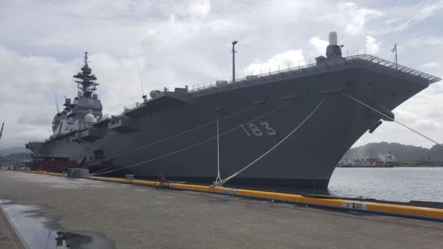 Japanese Navy flotilla arrives in Subic for 3-day visit