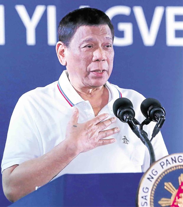 Duterte dares US: Declare war on China and we will join you