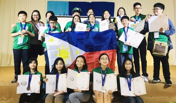 Pinoy students bag 37 medals in Math, English competition in Malaysia