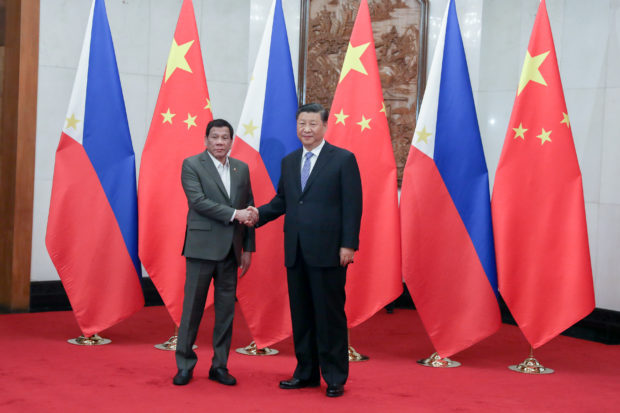 PRRD at the Bilateral Meeting with People's Republic of China President Xi Jinping