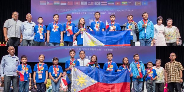 Filipino Math wizards bag 189 medals in Singapore