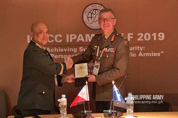  Philippine, Australian armies agree to boost ties