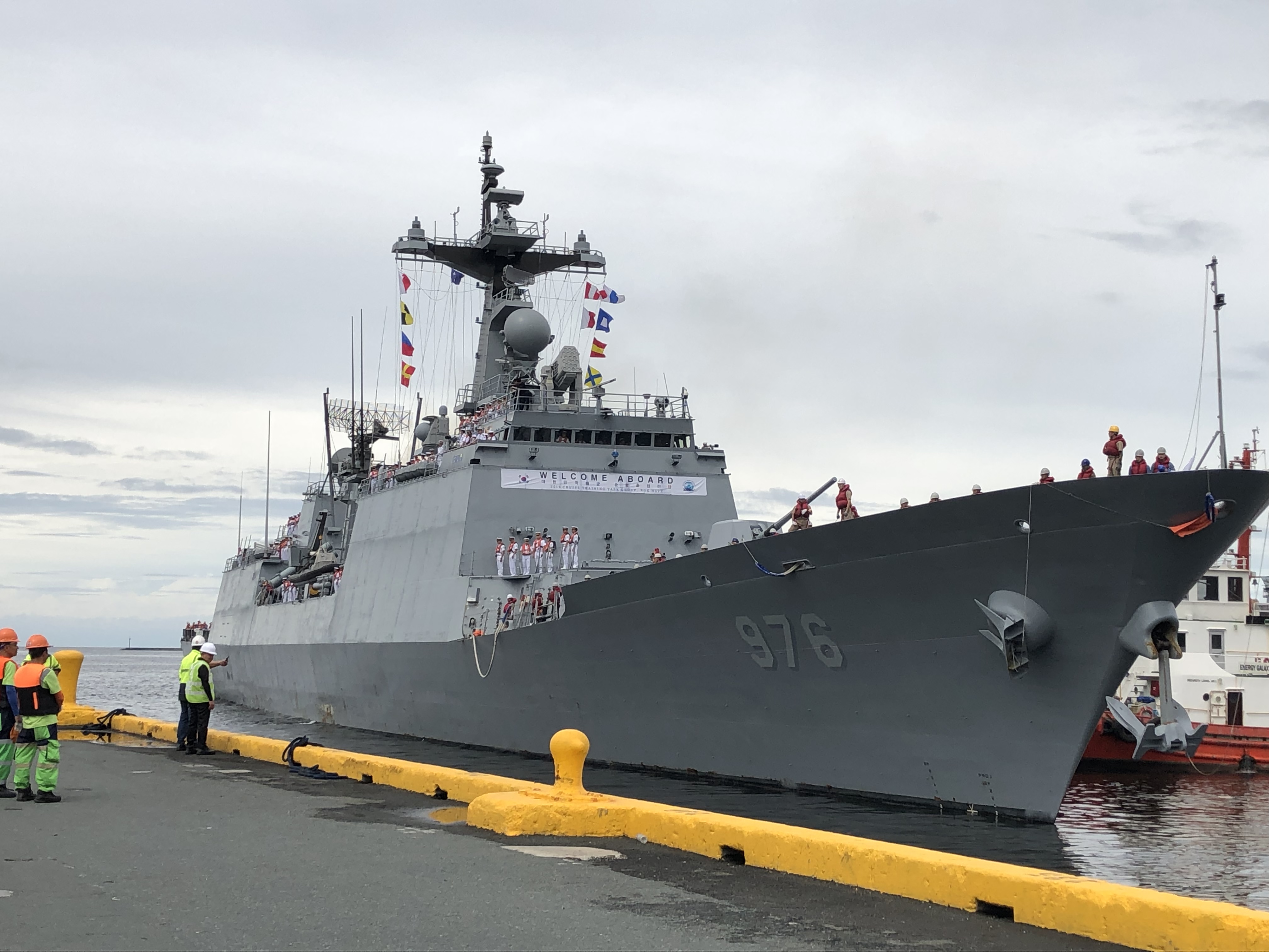 Korea Navy makes first port visit to Manila