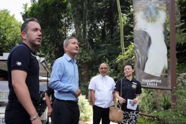 Singapore, Philippines mark 50 years of bilateral ties with launch of eagle exhibit
