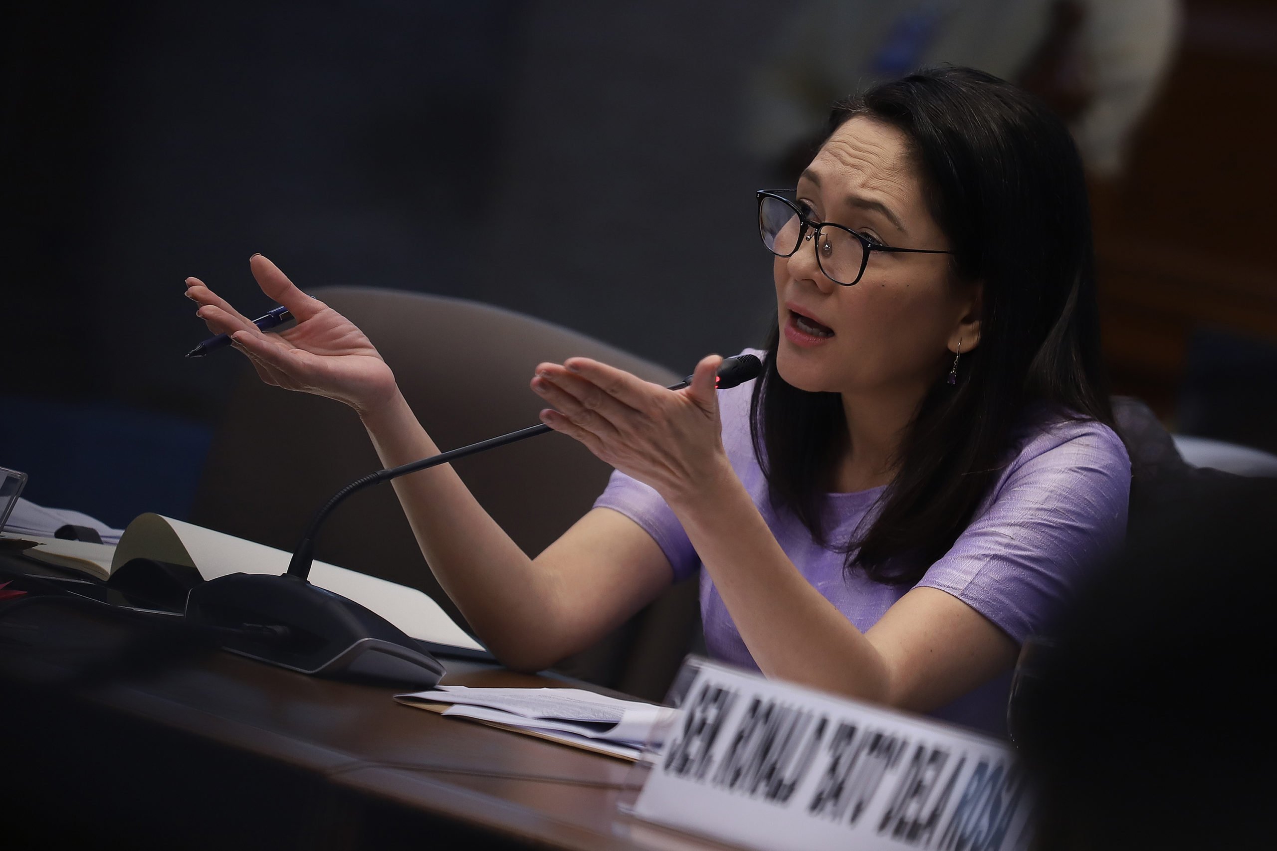 Senator Risa Hontiveros on Wednesday called for an intensified fight against illegal recruitment among aspiring Overseas Filipino Workers, saying perpetrators must be held accountable. 