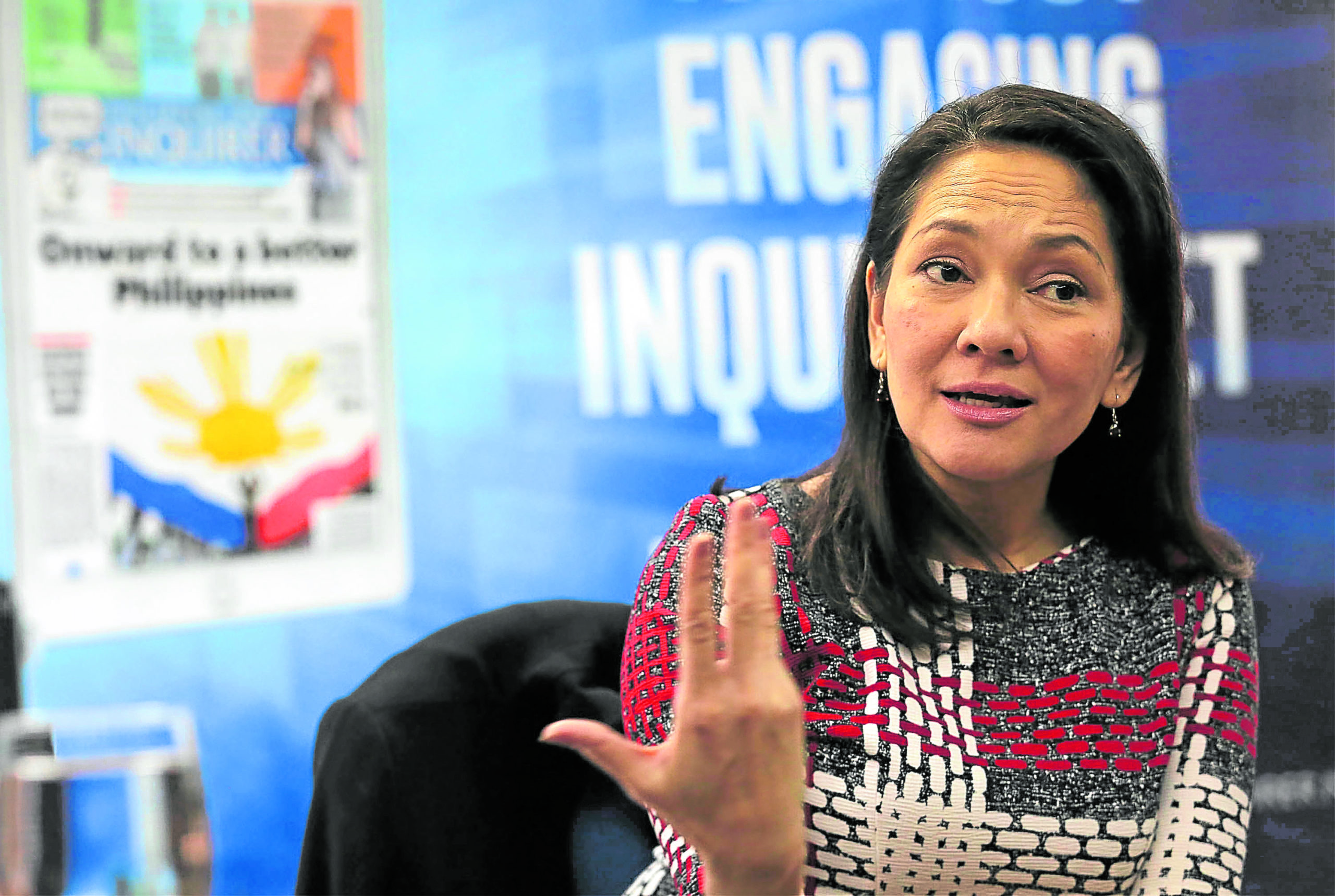 Sen. Risa Hontiveros on Monday said the Chinese ambassador to the Philippines should stop making excuses for his “ill-advised pronouncements” advising the country to reject Taiwanese independence. 