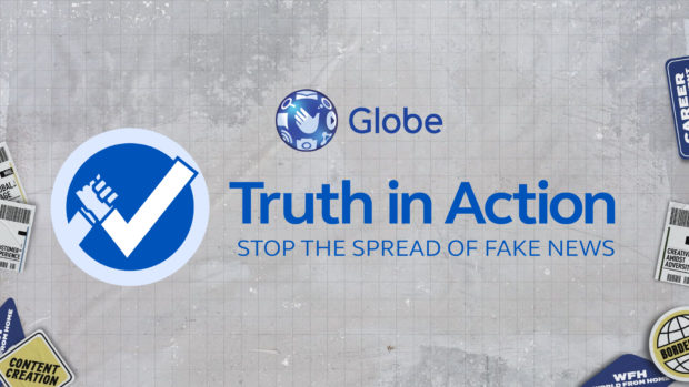 Globe #TruthInAction fake news