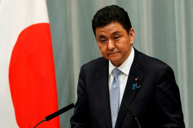 japan defense minister