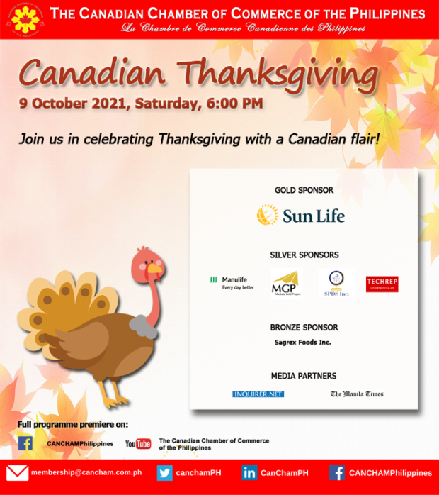 CanCham Canada Thanksgiving