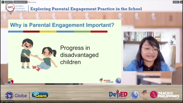 Globe parental engagement in school