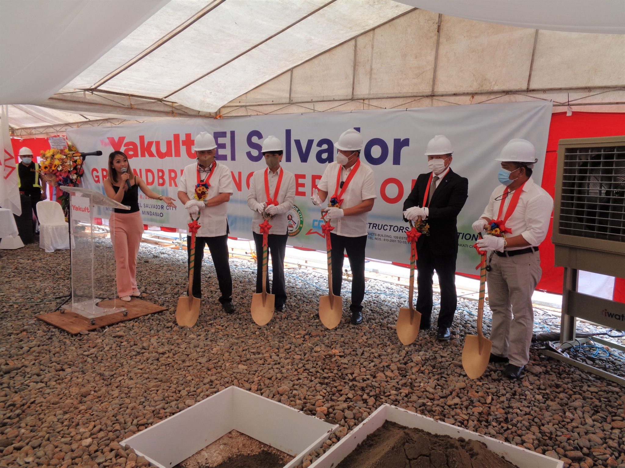 Yakult El Salvador breaks ground for its plant in Misamis Oriental