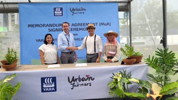 Yara Philippines and Urban Farmers Philippines