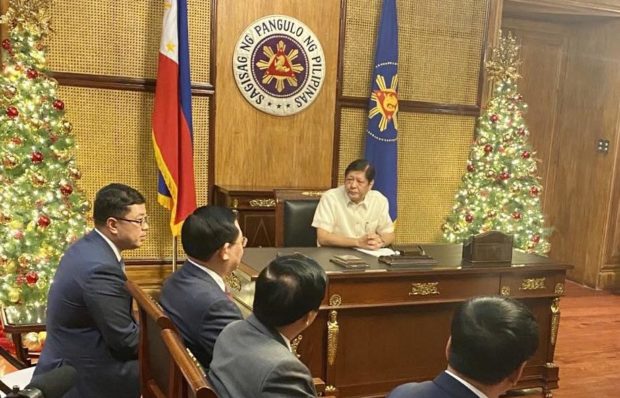 President Ferdinand Marcos Jr. meets with Vietnam National Assembly Chairperson Vuong Dinh Hue in Malacañang, STORY: Marcos meets with Vietnamese lawmaker