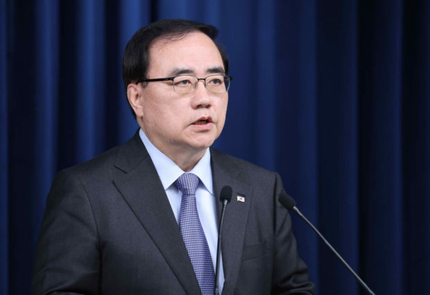South Korea's national security adviser Kim Sung-han