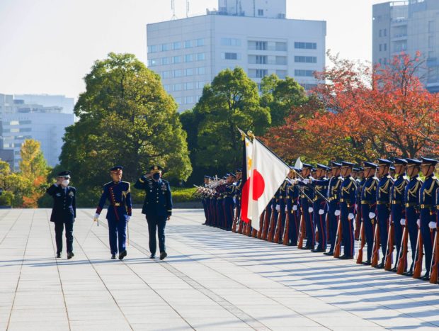 Philippine Air Force chief Lt. Gen. Connor Anthony Canlas visits Japanese counterparts in Tokyo, Japan earlier this month to discuss ways to further promote cooperation. The two air forces will hold a joint training in the Philippines from Nov. 27 to Dec. 11. STORY: PH, Japan to hold 1st training on air defense