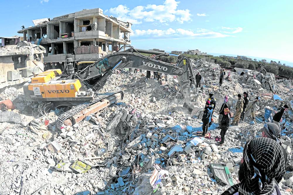 The OCD says the Philippine government will send a cash donation for the victims of the earthquake in Syria.