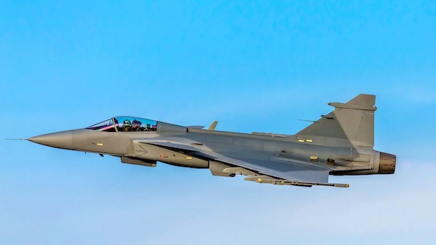 Saab Jas-39 Gripen. STORY: PH inks MOU for fighter jets from Sweden