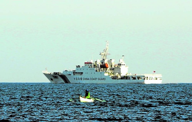 China Coast Guard ship in the West Philippine Sea. STORY: PH, China make headway on ‘fishing ban’ – Marcos
