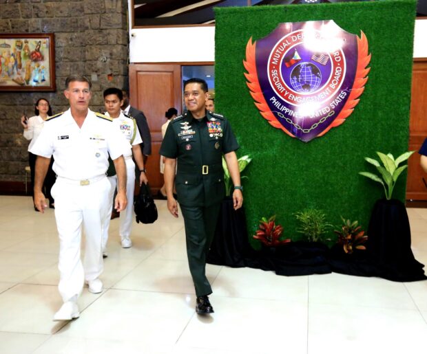 Top military officials from the Philippines and the United States conducted on Thursday their annual meeting to tackle the policy direction for the sake of mutual defense of both countries.