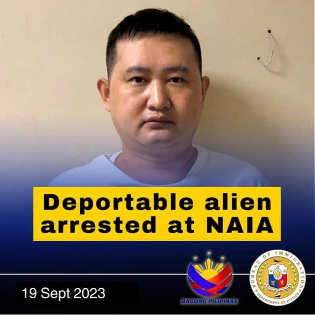 BI nabs Chinese national wanted in China arrest