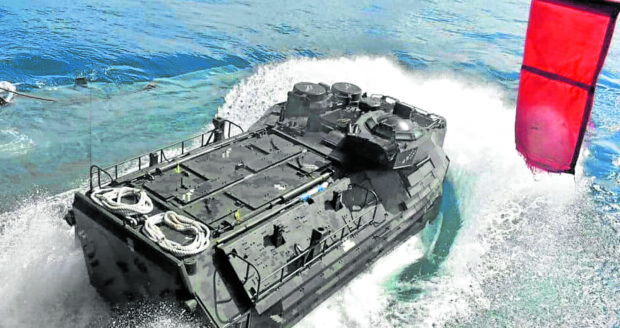 PH HAS A DREAM The Philippines hopes amphibious assault vehicles like this will be manufactured and assembled in the country in the future. —PHOTO FROM WEBSITE OF ARMED FORCES OF THE PHILIPPINES