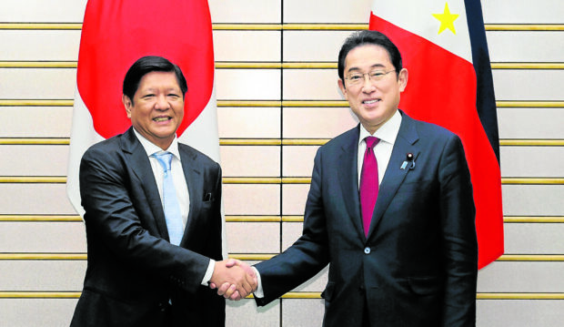 President Ferdinand “Bongbong” Marcos Jr. and Japan Prime Minister Kishida Fumio