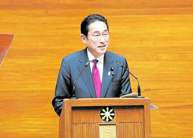 Japanese Prime Minister Fumio Kishida —PHOTO COURTESY OF HOUSE OF REPRESENTATIVES