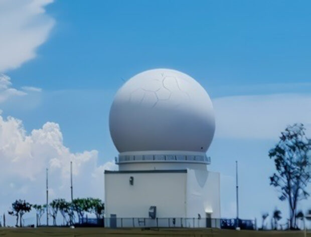 KEEPINGWATCH ONWPS The first unit of the air-surveillance radar systemordered by the Philippines fromJapan has been set up at an unspecified location facing theWest Philippine Sea(WPS).—MITSUBISHI ELECTRICCO.PHOTO