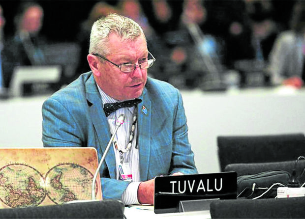 United Nations Special Rapporteur Ian Fry (File photo from OFFICE OF THE HIGH COMMISSIONER FOR HUMAN RIGHTS website / November 6, 2023)