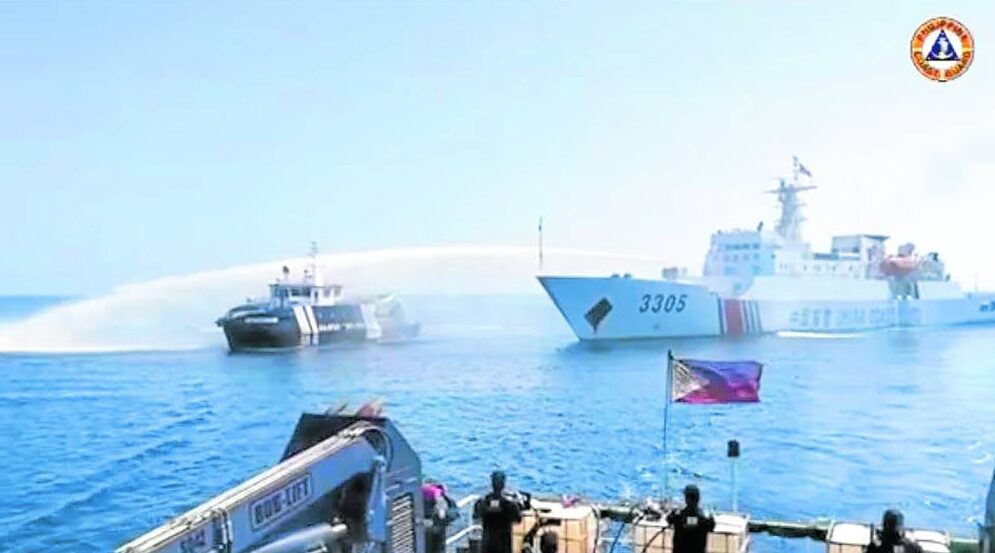 The Chinese Coast Guard’s (CCG) use of water cannon against Philippine ships headed towards Ayungin Shoal is seriously concerning, the French Ambassador to the Philippines said on Sunday.