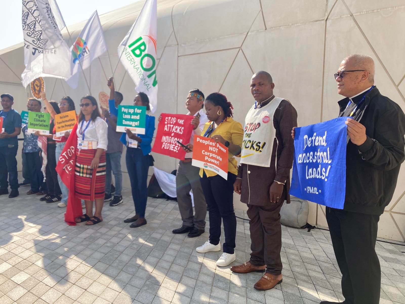 Filipino climate and fisherfolk activists who addressed the United Nations 28th Conference of Parties (COP28) in Dubai expressed disappointment at the result of the two-week summit on Wednesday.