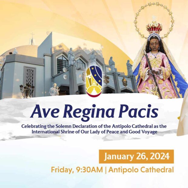Ave Regina Pacis Antipolo Cathedral Solemn Declaration