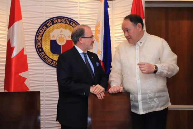 Defense Secretary Gilberto Teodoro Jr. on Friday floated the possibility of having a visiting forces deal with Canada.
