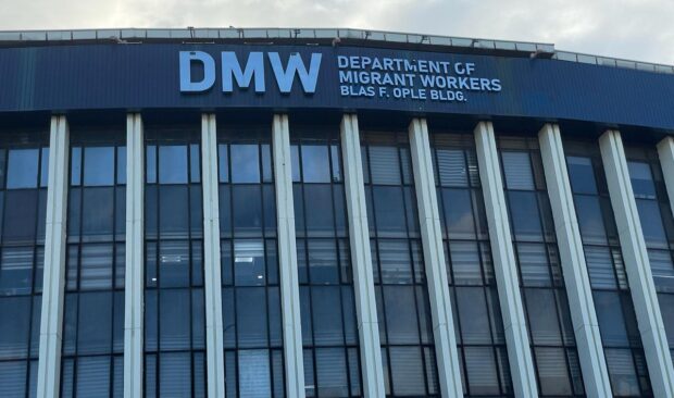 PHOTO: Facade of the Department of Migrant Workers STORY: No Filipino casualties in Taiwan earthquakes – DMW
