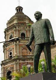 Monument of anti-colonial patriot Roman Ongpin, built near Binondo Church in Manila