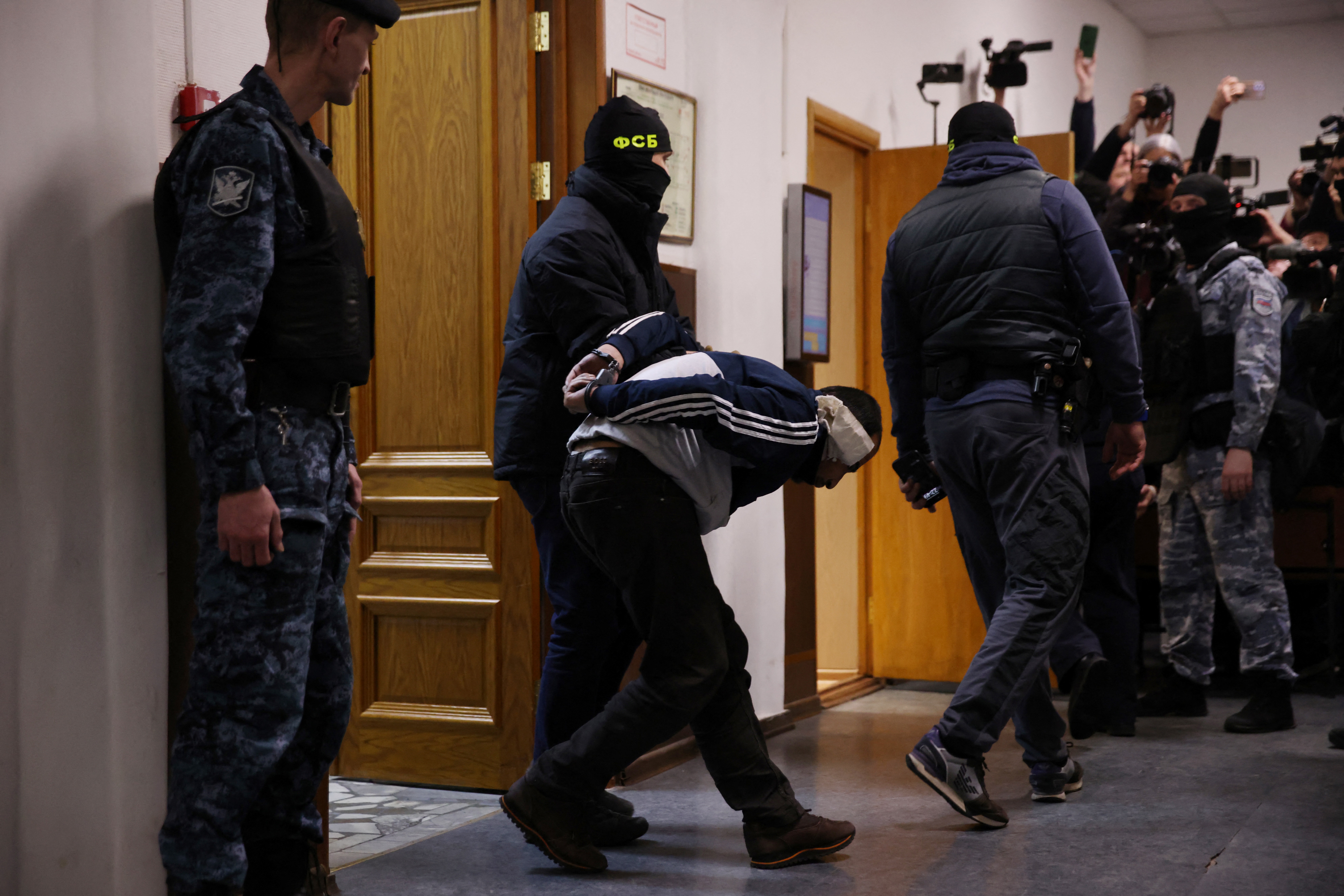 Terrorism charge filed vs 4 suspects in Russia concert attack