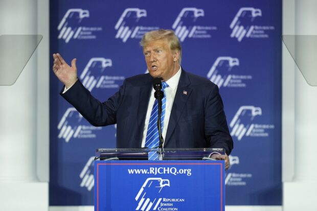 PHOTO: Donald Trump STORY: US Jews score Trump for his ‘dangerous’ and divisive’ rhetoric