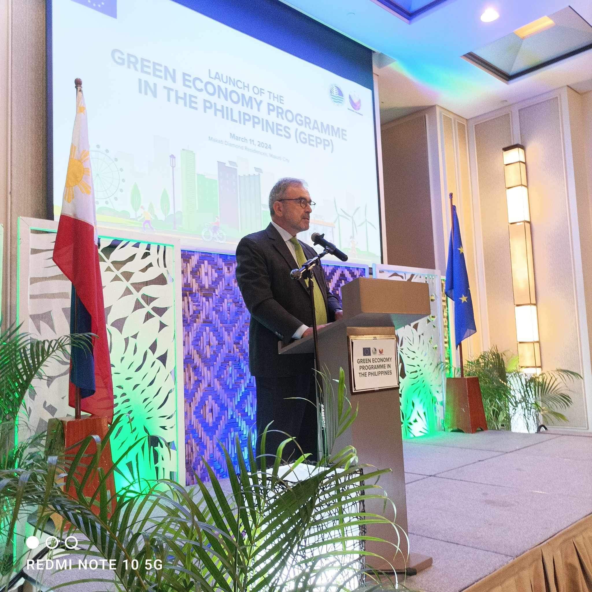 European Union Ambassador to the Philippines Luc Veron