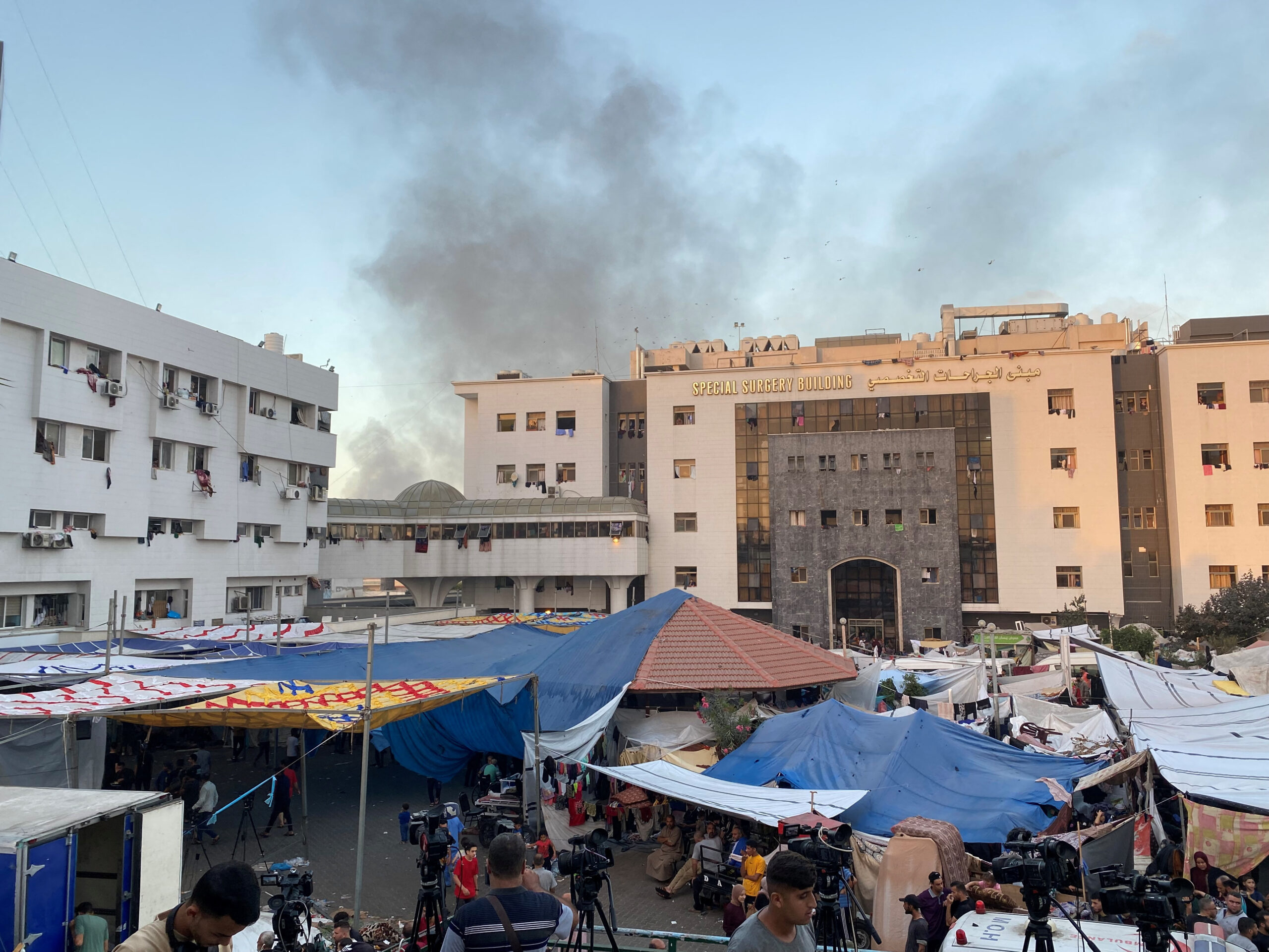 Israeli military says troops raid Gaza's Shifa Hospital