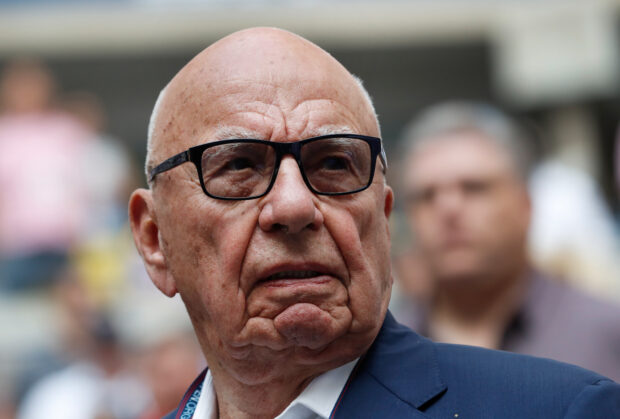 Rupert Murdoch is engaged once again -- at 92