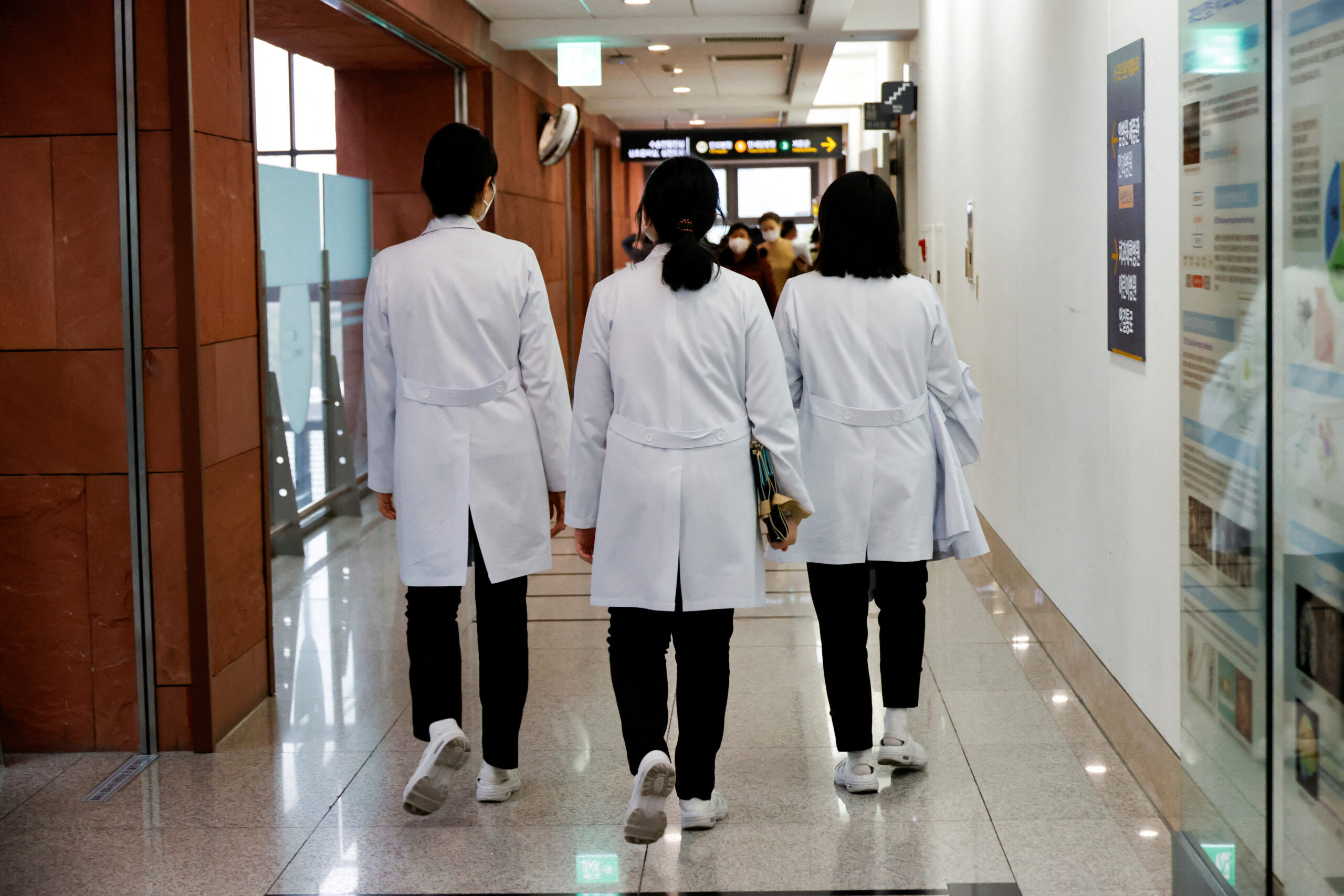 South Korea deploys military, public doctors to strike-hit hospitals