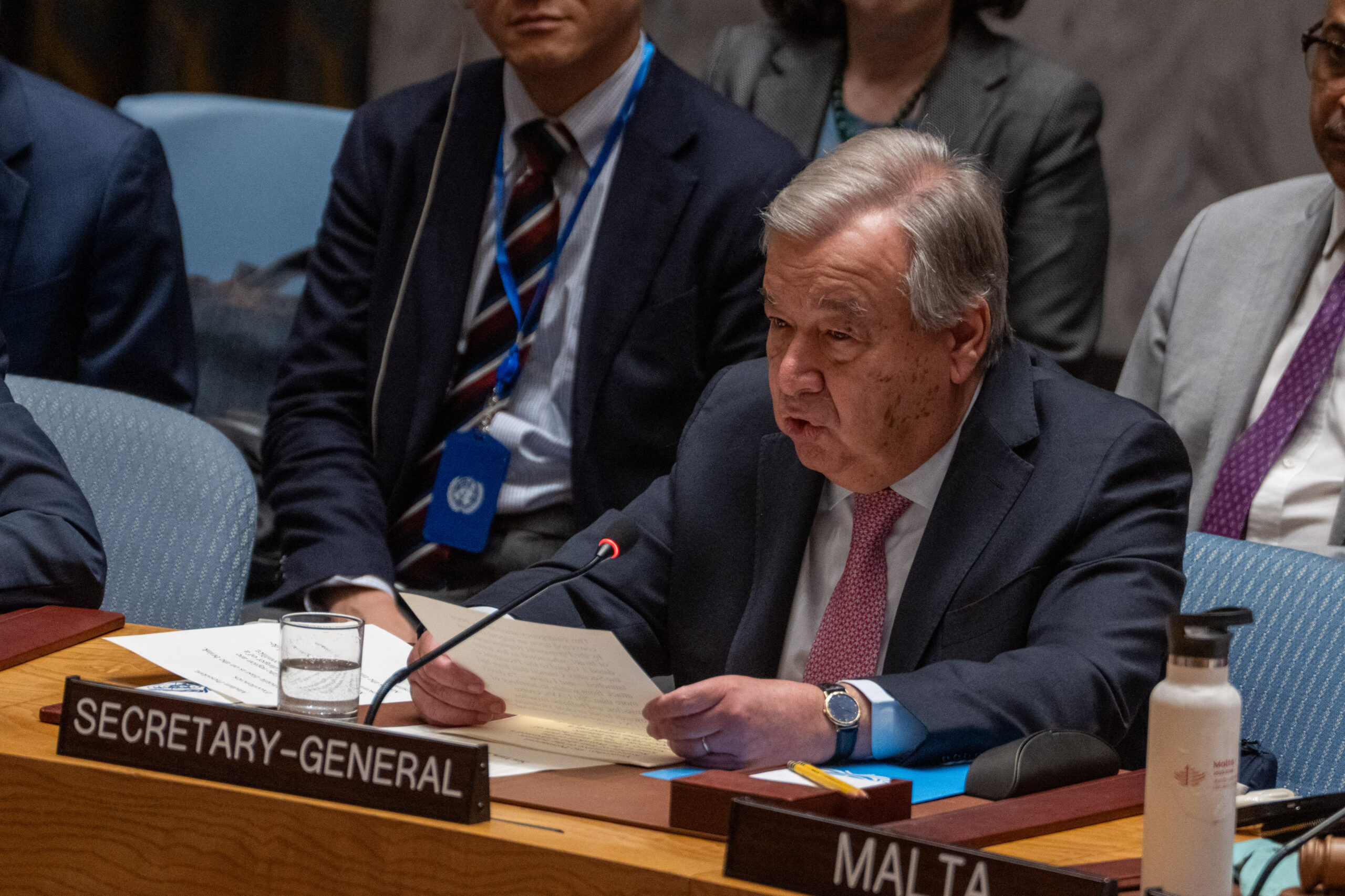 UN chief: Middle East, world cannot 'afford more war’