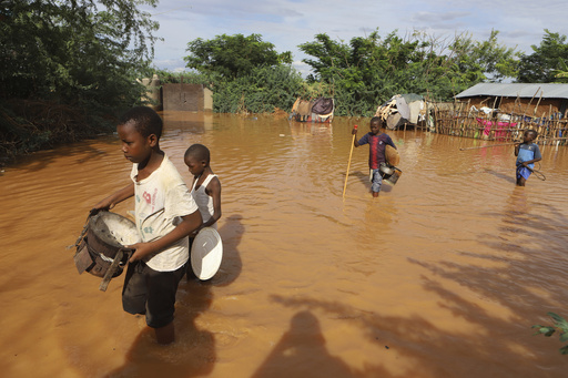 What's causing the catastrophic rainfall in Kenya?